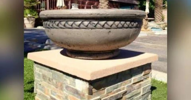 Concrete Fire Bowl | Roman