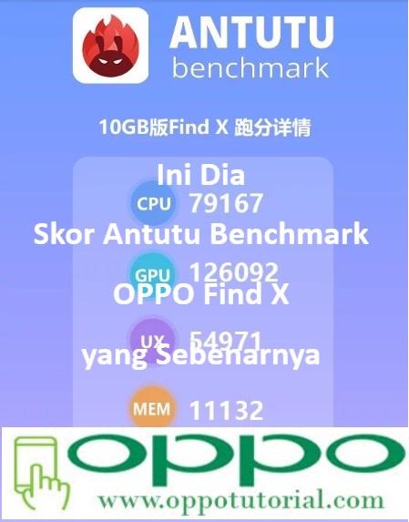 Oppo Find X yang termasuk smartphone Ram  √ Ini Dia Skor Antutu Benchmark OPPO Find X yang Sebenarnya