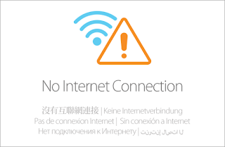 memperbaiki no internet connection