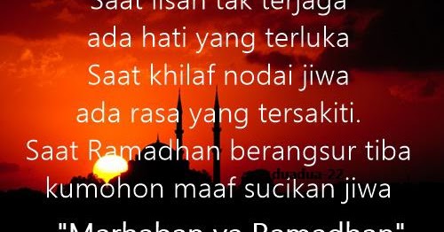 Kumpulan Kata Mutiara Ucapan Selamat Puasa Bulan Ramadhan 