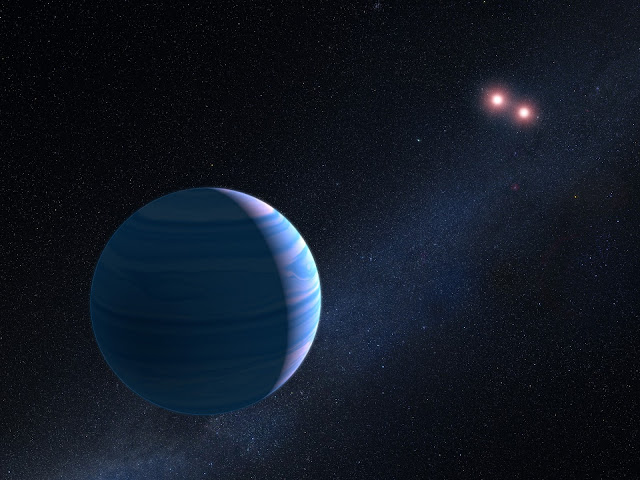 Planet Orbiting Pair of Stars