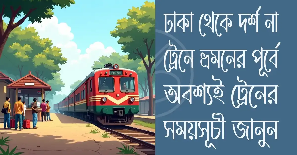 ঢাকা-টু-দর্শনা-ট্রেনের-সময়সূচী