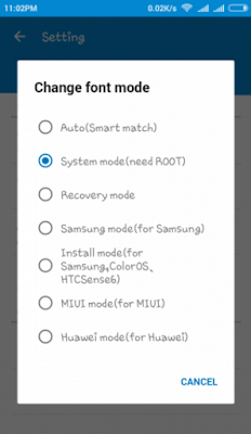 Tutorial Memasang Custom Font Di MIUI 7.1.1