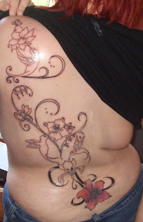 Female Tattoo With Hawaiian Tattoo Designs Especially Hawaiian Flower Tattoo Gallery 5