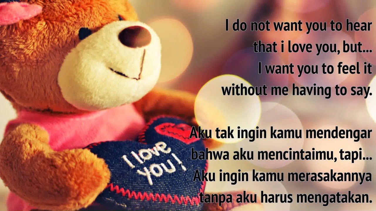 Kata Bijak Cinta Buat Pacar Dalam Bahasa Inggris Paling Romantis