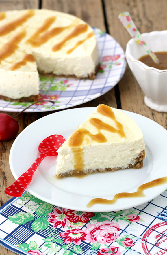  Cheesecake Vanille/Caramel à la Ricotta