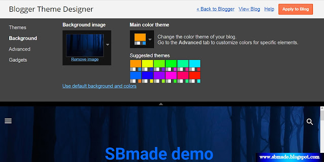 Customize a Google Blogger Template 