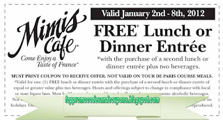 Free Printable Mimis Cafe Coupons