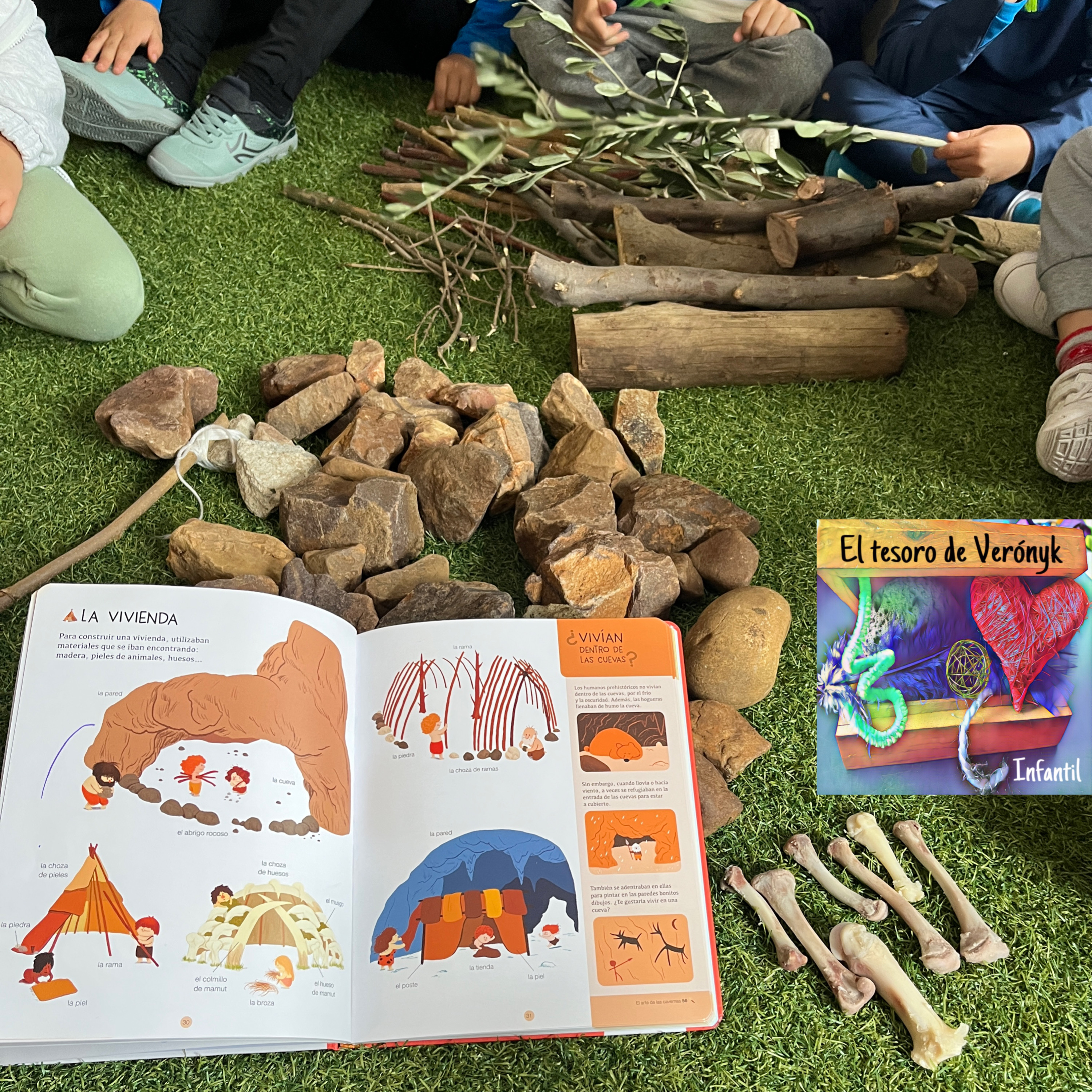 Divertidos juegos y planes para enseñar prehistoria a los niños