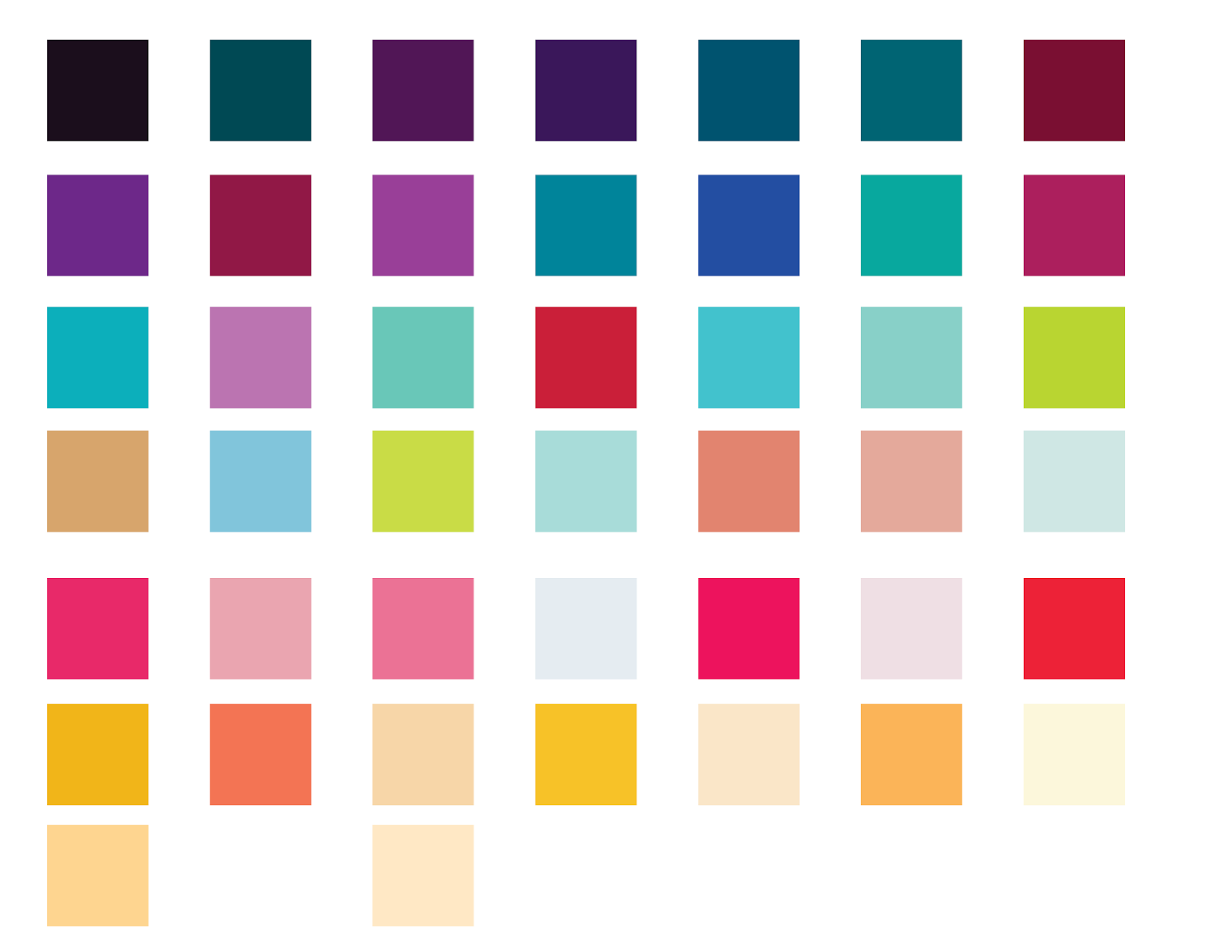 download palet warna  vector art apockdesign