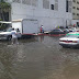 Mar de Fondo provoca salida del mar en calle Juan de la Cosa de Acapulco