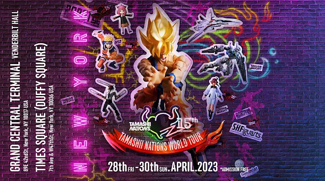 Tamashii Nations 15th Anniversary World Tour.