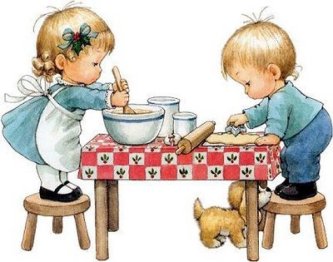 NIÑOS COCINANDO