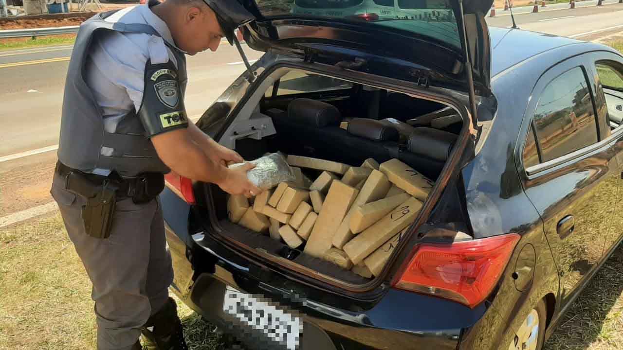 418 quilos de maconha é apreendido em Marília