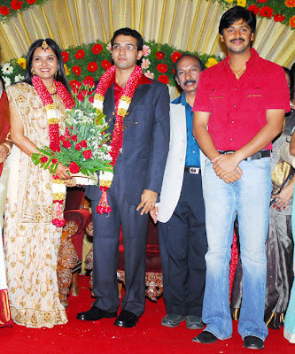 Singer Mahathi Wedding Reception images