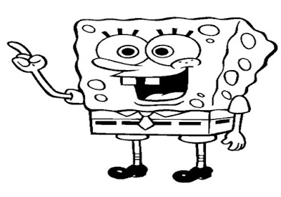 kumpulan gambar mewarnai spongebob