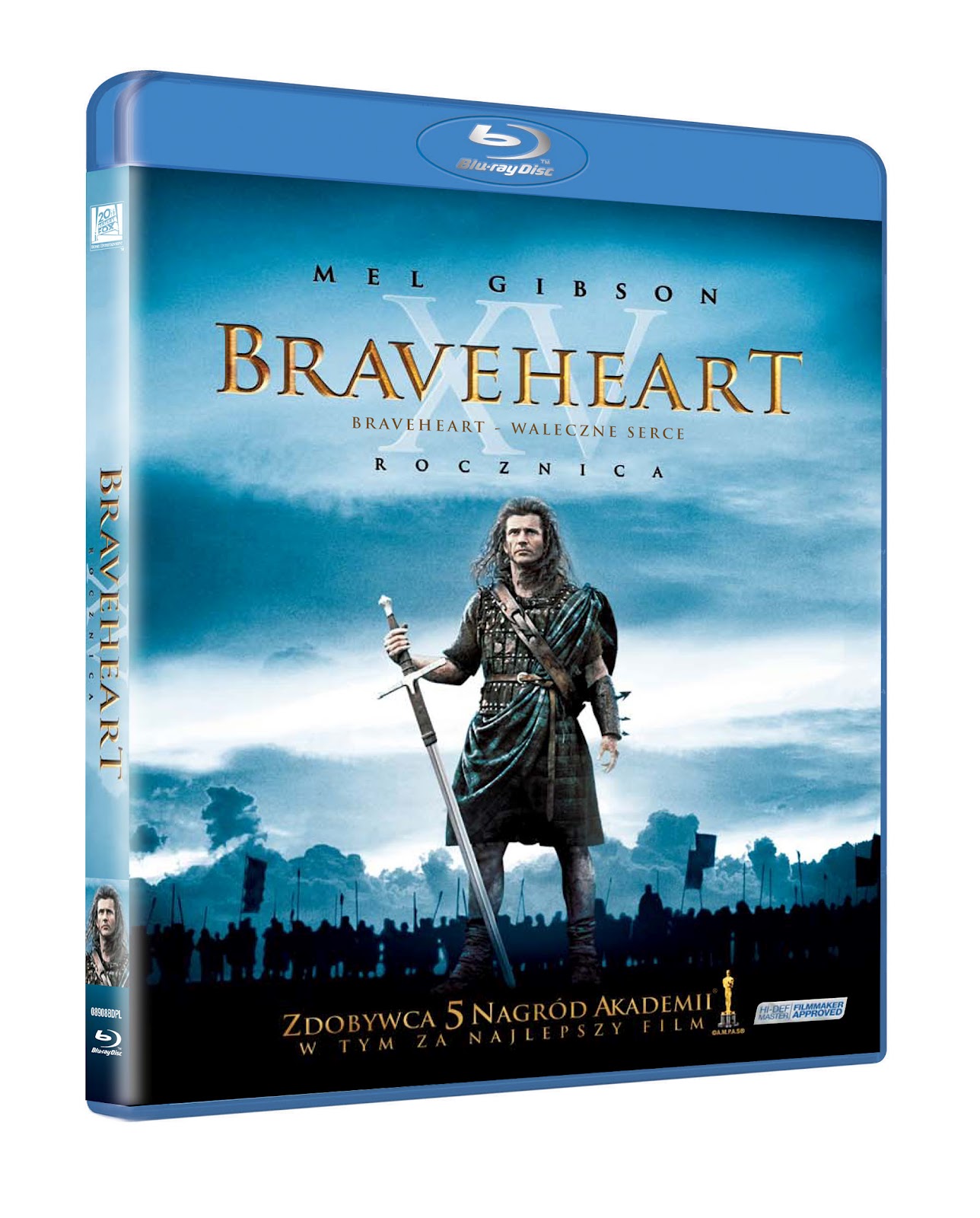 Braveheart Blu-ray Dvd Case