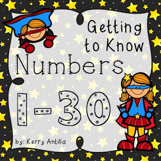 https://www.teacherspayteachers.com/Product/Getting-to-Know-Numbers-1-30-287257