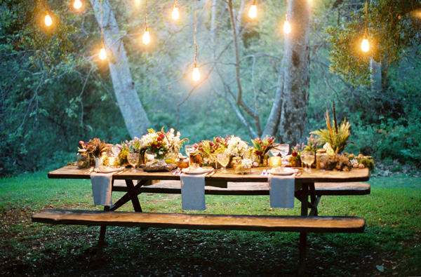 fall wedding reception table ideas