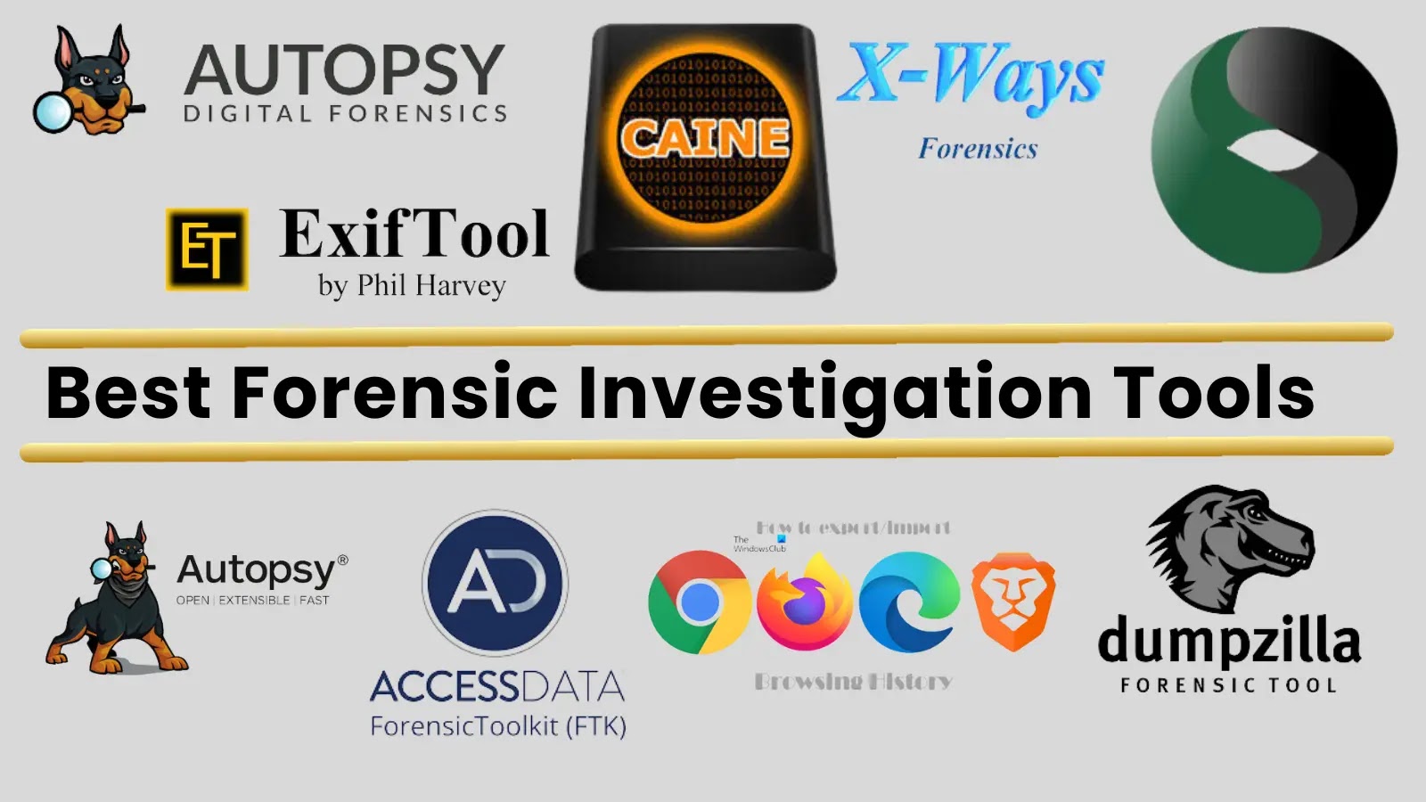 Forensic Investigation Tools