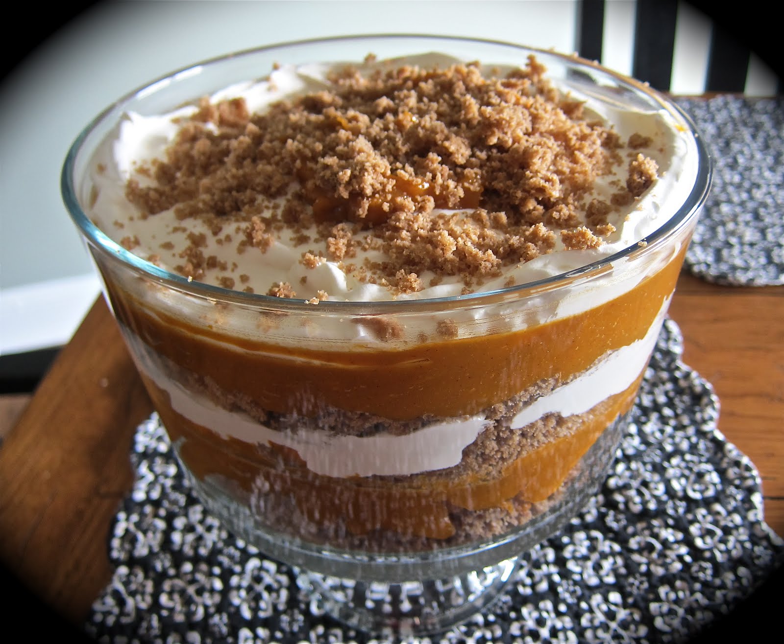 Low Fat Pumpkin Trifle