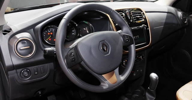 Novo Renault Logan 2014 - interior