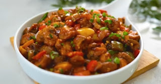 चिल्ली मशरुम रेसिपी हिंदी में। Chilli Mushroom Recipe In Hindi।