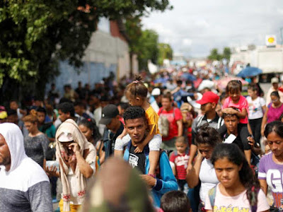 New Caravan of Honduran Migrants Crosses Into Southern Mexico