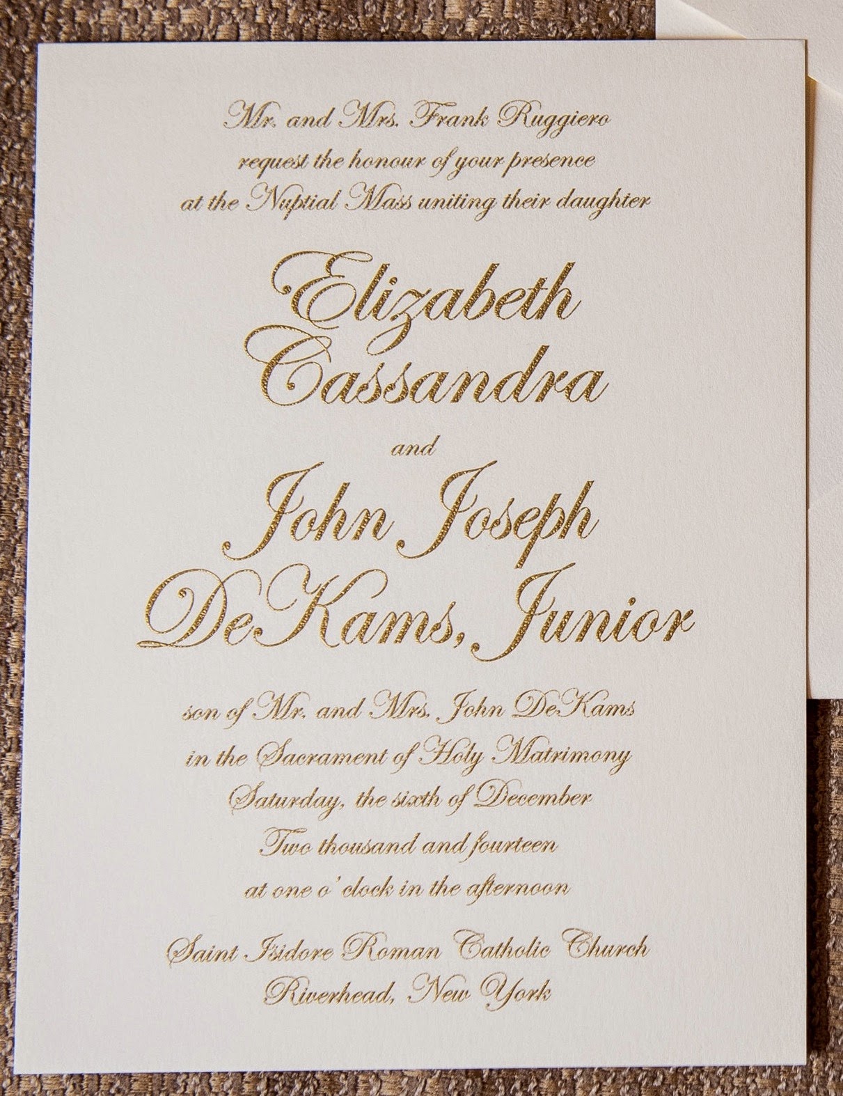 William Arthur Blog: Real Weddings: Elizabeth and John