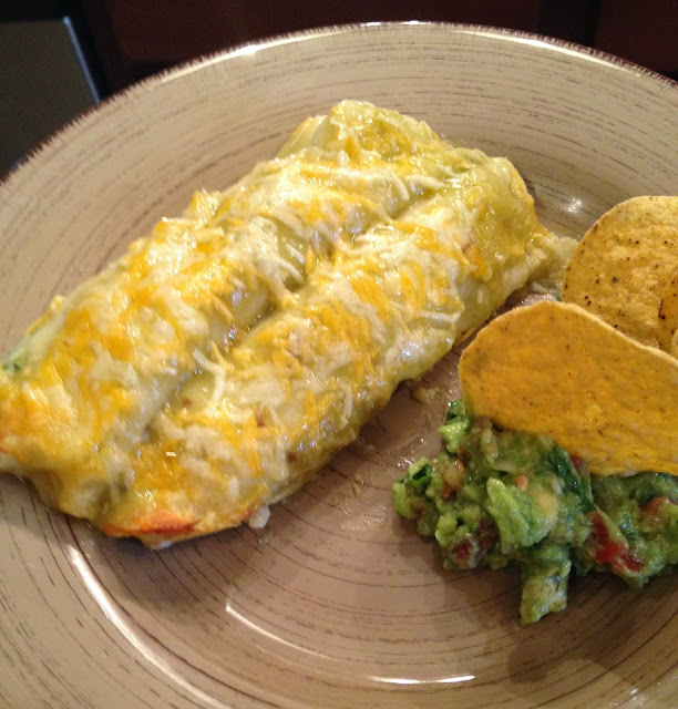 Cilantro Chicken Enchiladas