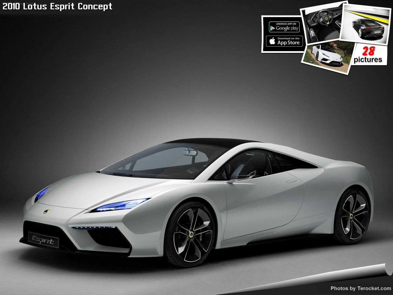 Hình ảnh siêu xe Lotus Esprit Concept 2010 & nội ngoại thất