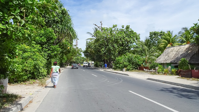 Long road through whole Tarawa