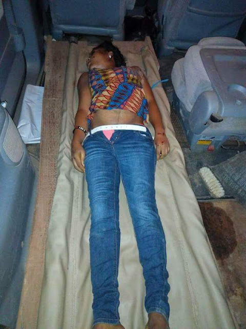 Beautiful young pregnant woman killed in car accident in Imo State (photos)