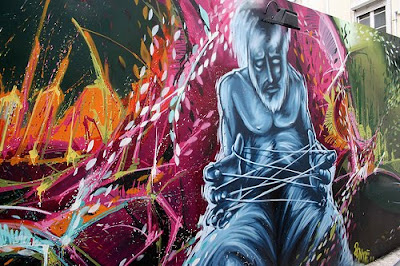 wall painting, graffiti mural