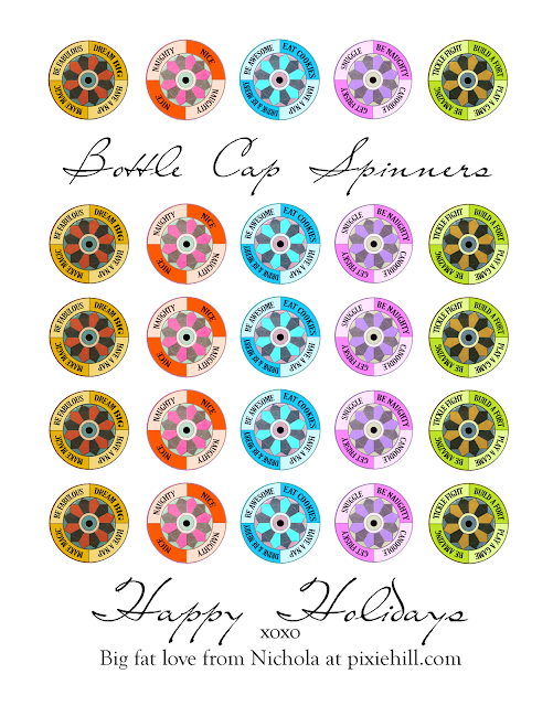 Bottle Cap Spinners  Download - Nichola Battilana