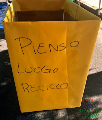 Mensaje para reciclar - Día de la Infancia 2019