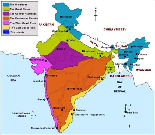 Topographic Region/ Physiographic Region