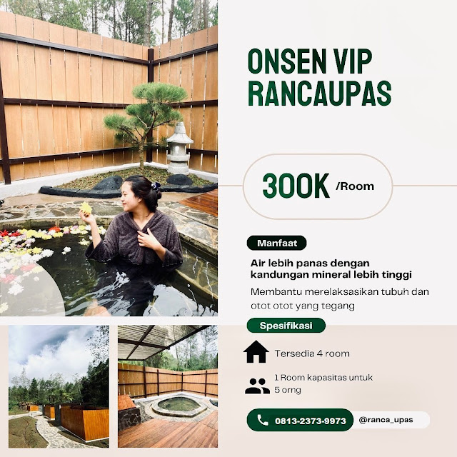 Hangatnya Berendam di Onsen Ranca Upas di Bulan Februari 2024