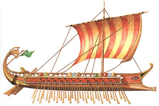 the mediterranean such as vikings and maori employed war galleys