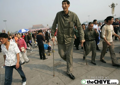 The world's tallest man,