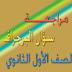 سؤال البرجراف لاولى ثانوى في 3 ورقات