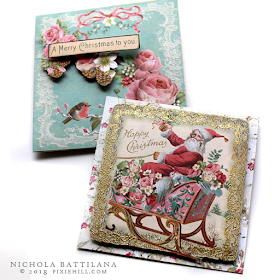 AlphaStamps.net Pretty Pink Christmas - Nichola Battilana