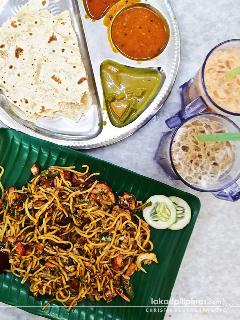 Mee Goreng Chapatti Kannaas Bamboo Masalla Briyani Restaurant Georgetown Penang Malaysia