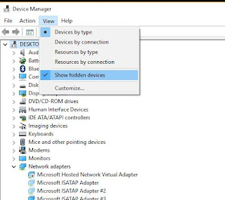 Driver Microsoft Hosted Network Virtual Adapter Disable