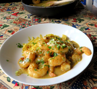 Curry Coconut King Prawns