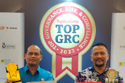 Berdedikasi pada GRC, PT PLN Batam Raih Dua Penghargaan TOP GRC Awards 2023