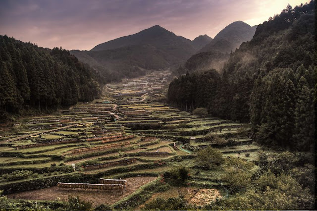 A beleza e serenidade das belas paisagens do Japão