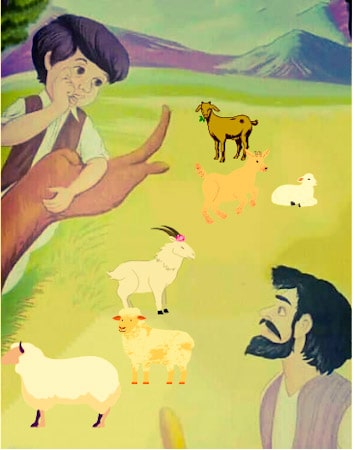 The people ran to help the shepherd's son with their sticks.   the boy who cried lion,  theboy who cried lion story,  the shepherd boy and the lion,  the boy and the lion,  the lion and the shepherd moral, the shepherd boy and the tiger story,  the shepherd boy and lion story, shepherd and lion story, short story about shepherd, the lying shepherd story,   the boy who cried lion,Lion,shepherd,people,moral stories, the lion and the shepherd story, the shepherd  boy and lion story, story of liar boy, short story about shepherd,easy stories english, the shepherd boy and the tiger story, story of a shepherd and his sheep, the lying shepherd story, short story about shepherd,