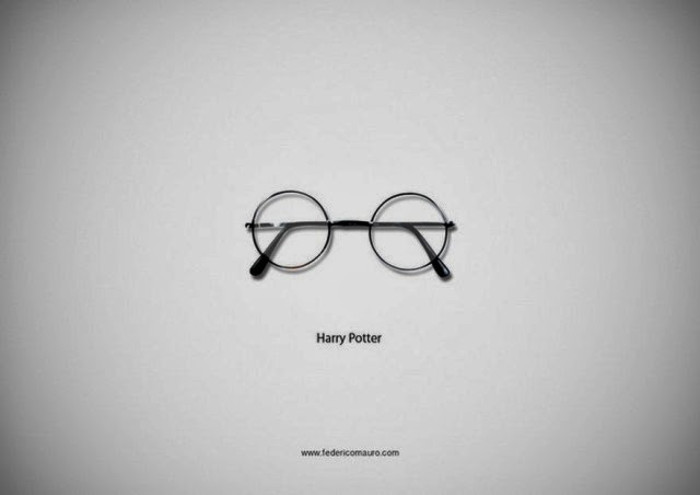 Federico Mauro's celebrities glasses - Harry Potter