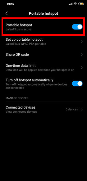 Cara Mengetahui Siapa yang Tethering ke Hotspot HP Kita 1